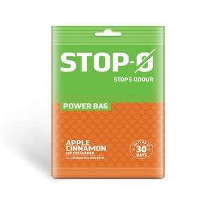 Stop -o Air Freshner Power Bag Apple Cinnamon